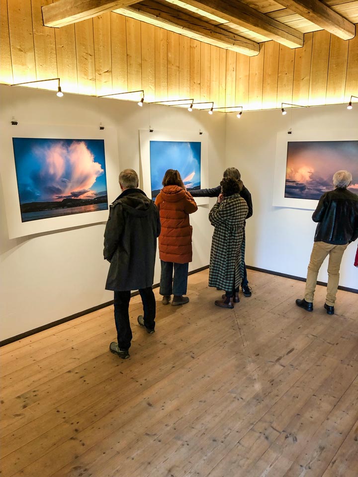 Ausstellungsbesucher